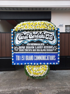 Papan Bunga Duka di Wijaya Kusuma